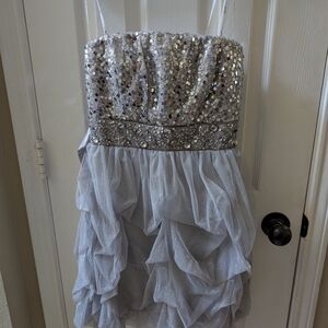 Silver Jeans Glittering Kids Dress